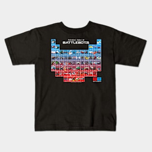 Battlebots Periodic Table Of Battlebots Kids T-Shirt